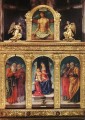 Virgin Enthroned With The Child On Her Knee Bartolomeo Vivarini